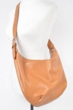 Faux Leather Old Money Look Shoulder Bag