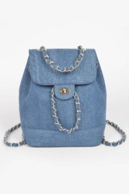 Denim Backpack