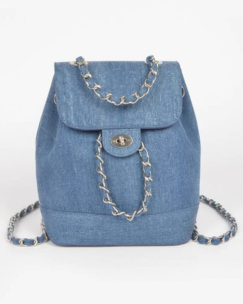 Denim Backpack