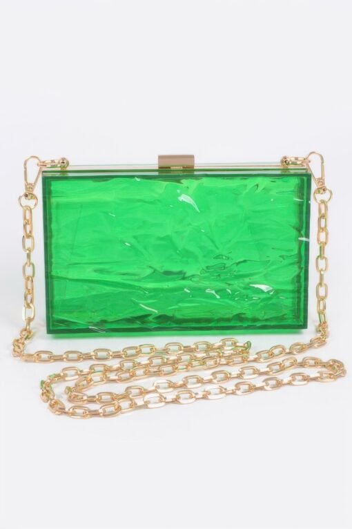 Transparent Plastic Case Clutch
