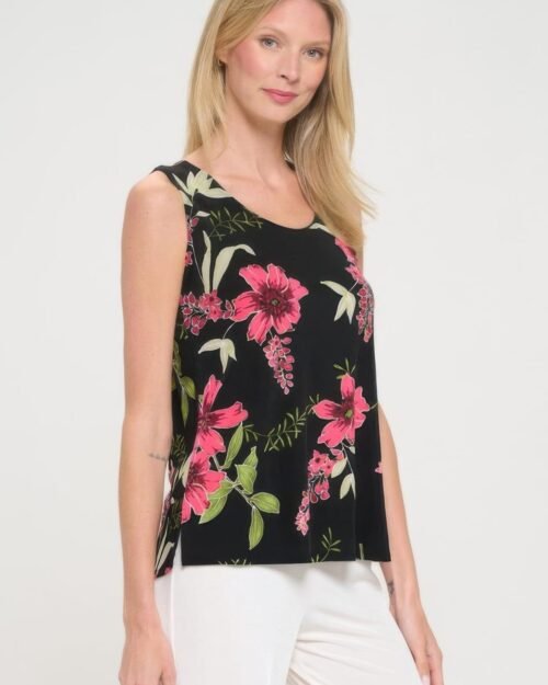 bns print sleeveless tank top