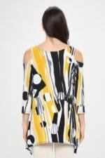 Hit Open Shoulder Shark Bite Top