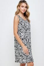 Plus Size Bns Print Missy Tank Dress