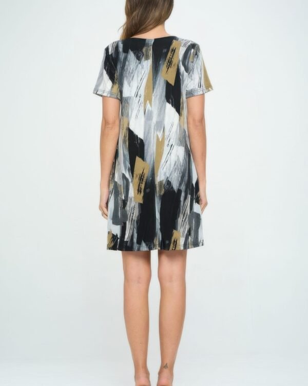 Plus Size Print Bns Missy Dress