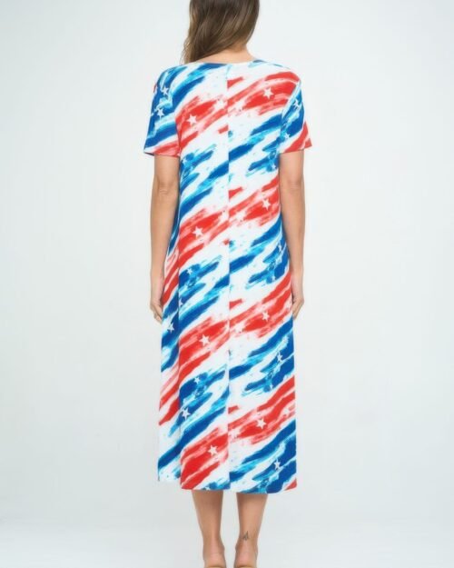 plus size short sleeve bns long dress