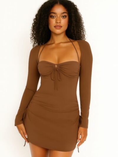 Peek Hole Mini Dress Peek Hole Mini Dress