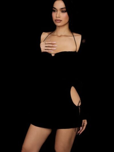 Peek Hole Mini Dress Peek Hole Mini Dress