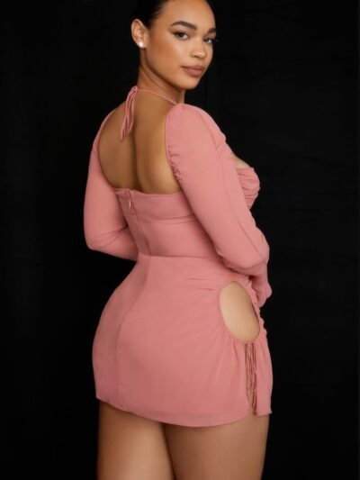 Peek Hole Mini Dress Peek Hole Mini Dress