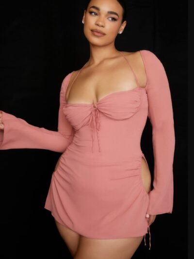 Peek Hole Mini Dress Peek Hole Mini Dress