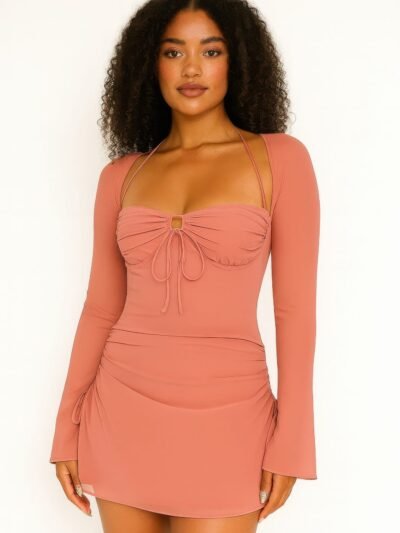 Peek Hole Mini Dress Peek Hole Mini Dress