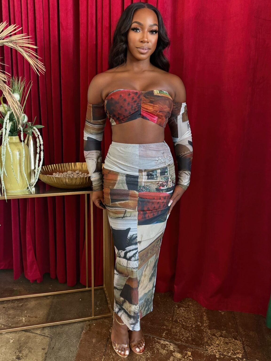 gallery muse two-piece set