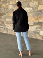 Oversized Corduroy Shacket Button Down Utility - Image 6