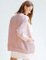 Long Sleeves Button Down Knit Cardigan - Image 4
