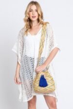 Aztec Bucket Bag With Aztec Strap - Image 4