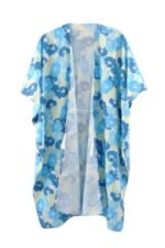 Floral Print Cover Up | Self-Tie Open Front - Image 4
