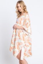 Floral Print Cover Up | Self-Tie Open Front - Image 7