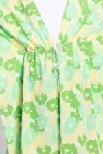 Floral Print Cover Up | Self-Tie Open Front - Image 11