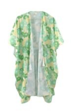 Floral Print Cover Up | Self-Tie Open Front - Image 12