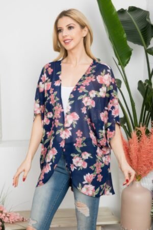 Flower Print Kimono Flower Print Kimono