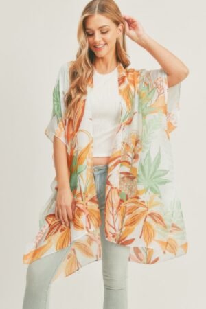 Forest Print Kimono Forest Print Kimono