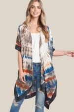 Tie Dye Boho Kimono