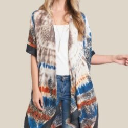 Tie Dye Boho Kimono
