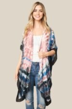 Tie Dye Boho Kimono - Image 5