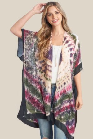 Tie Dye Boho Kimono Tie Dye Boho Kimono