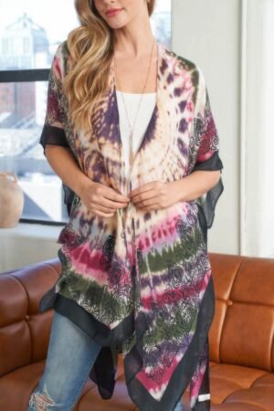 Tie Dye Boho Kimono Tie Dye Boho Kimono