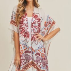 Bohemian Print Kimono