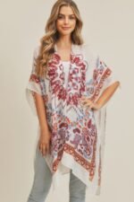 Bohemian Print Kimono - Image 2