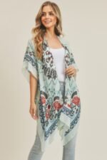 Bohemian Print Kimono - Image 5
