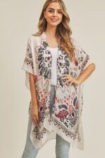 Bohemian Print Kimono - Image 7
