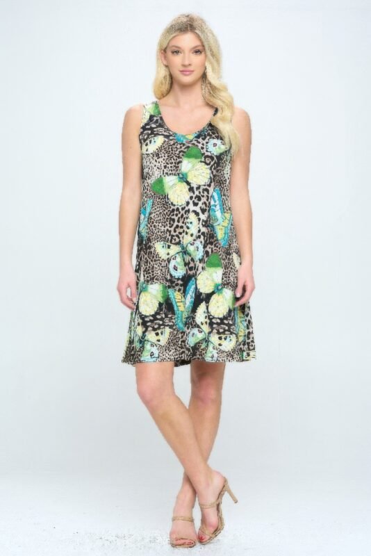 Sleeveless Tank Mini Dress for Women