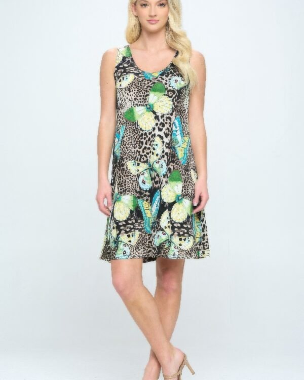 Sleeveless Tank Mini Dress for Women