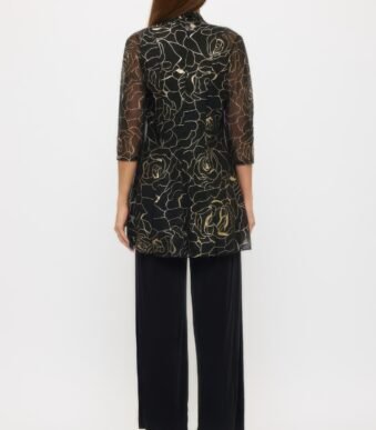 Mesh Foil Princess Jacket Qs