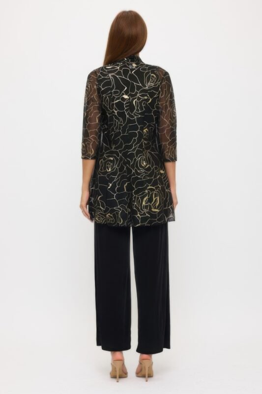 Mesh Foil Princess Jacket Qs