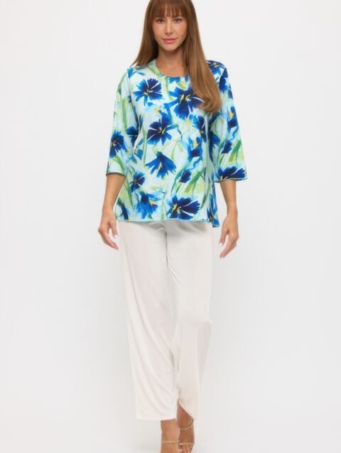 Plus Sizevenechia Pleated Merrow Top