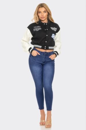 Varsity Patchwork Y2k Jacket Varsity Patchwork Y2k Jacket