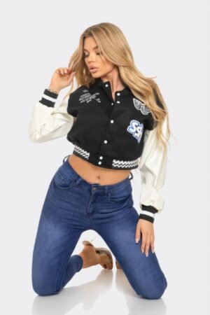 Varsity Patchwork Y2k Jacket Varsity Patchwork Y2k Jacket