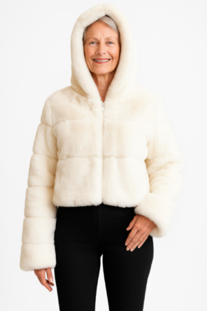 Faux Fur Hooded Jacket Faux Fur Hooded Jacket