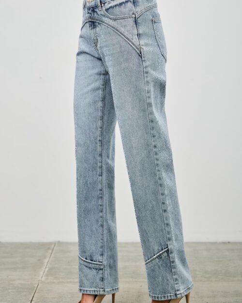 mid rise straight with piping