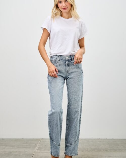 mid rise straight with piping