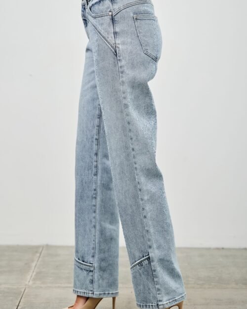 mid rise straight with piping