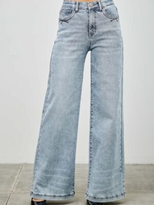 high rise wide leg jeans women