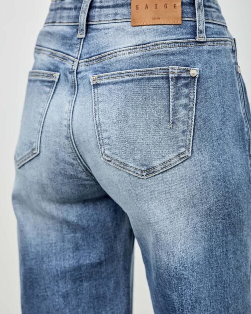 mid rise straight with pintuck