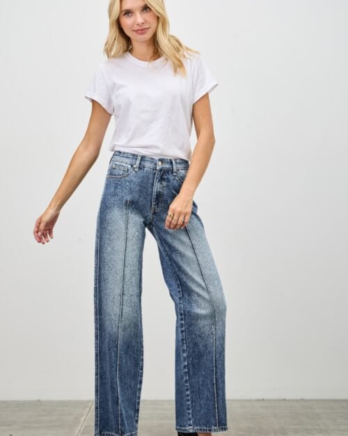 mid rise straight with pintuck