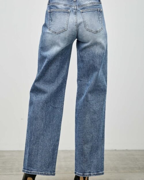 mid rise straight with pintuck