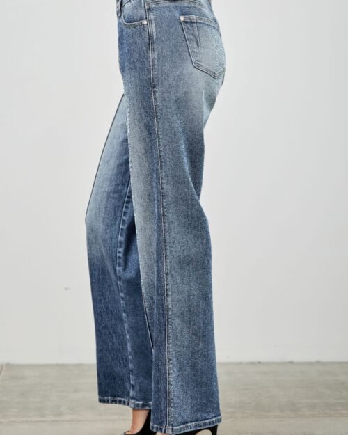 mid rise straight with pintuck