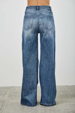 High Rise Wide Leg With Snap Buttons High Rise Wide Leg With Snap Buttons